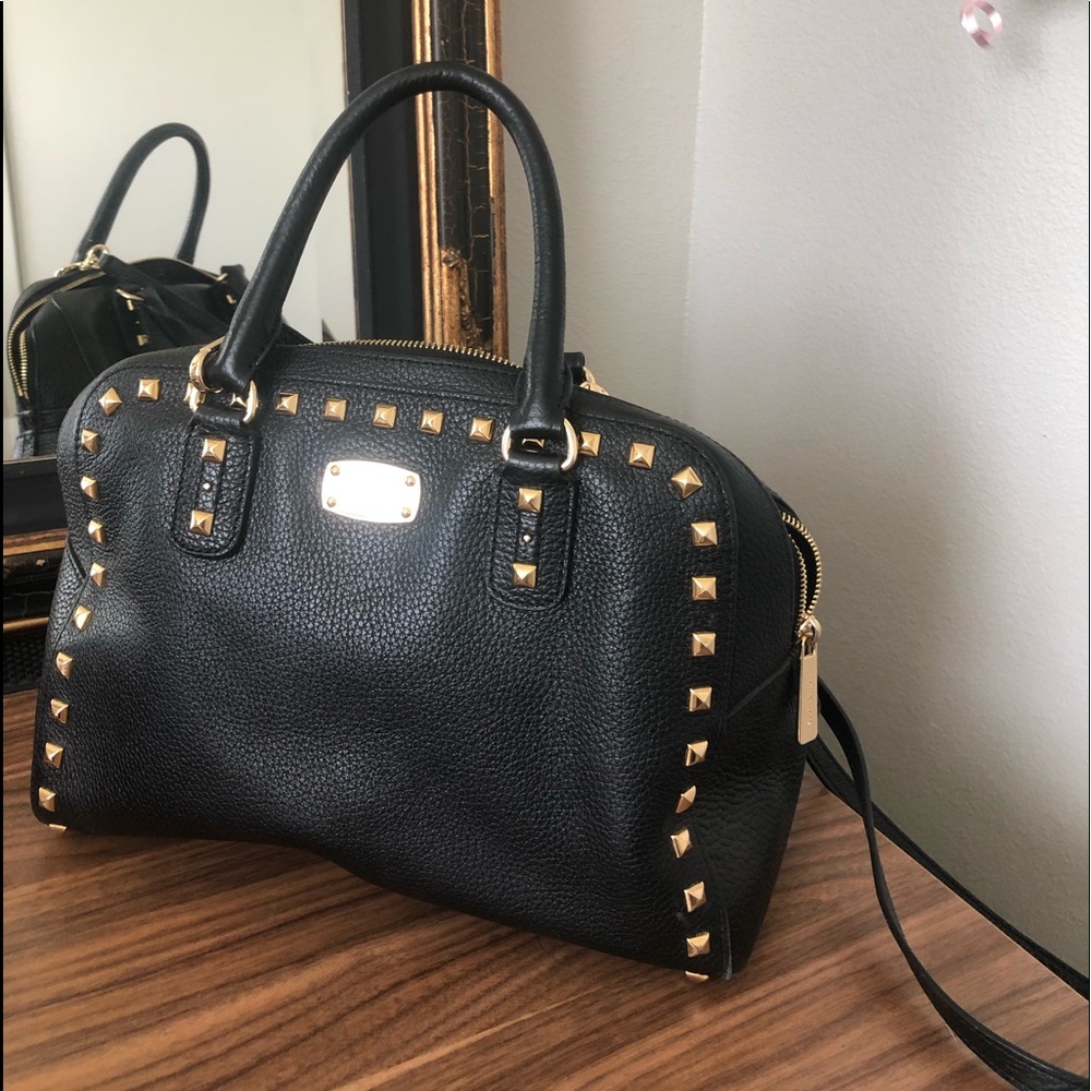 Michael Kors large studded purse